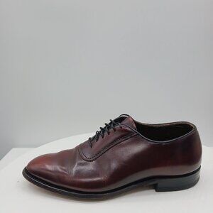 Vintage Whitehouse & Hardy Men's Brown Leather Oxford Dress Shoes Size 9.5